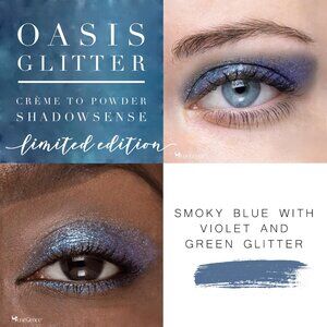 Oasis Glitter ShadowSense Eyeshadow Retired New Sealed SeneGence